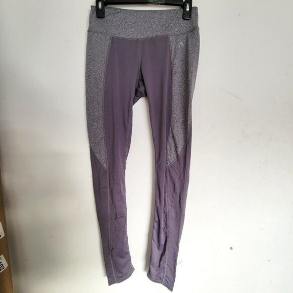 Head Gray Silver Mid Rise Workout Active Yoga Leggings Tights Pants Size Small - Picture 1 of 12